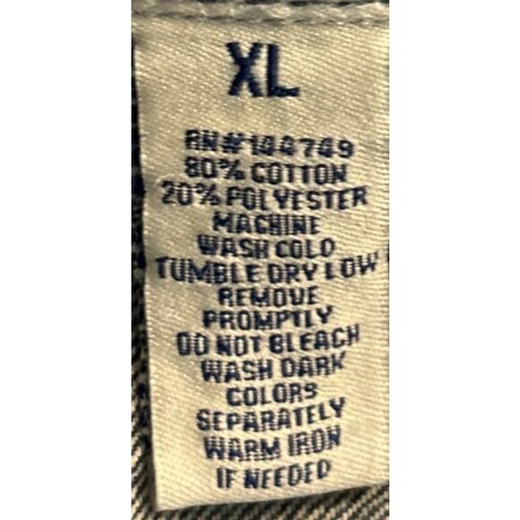 Ranbeeri Women's Blue Denim‎ Distressed Jean Jacket Size XL - Picture 4 of 5